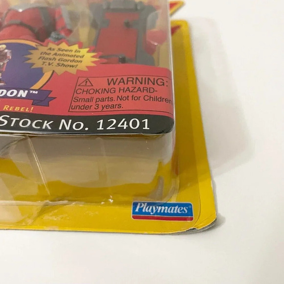 Vintage 1996 Playmates Flash Gordon Action Figures In Flight Suit - Picture 5 of 16